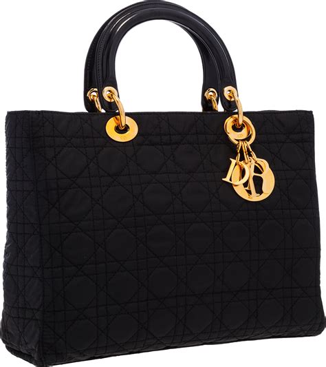 christian dior tote bag black